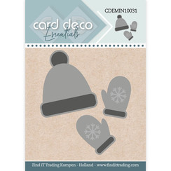 CDEMIN10031 - Card Deco Essentials - Mini mal - Winter Wear