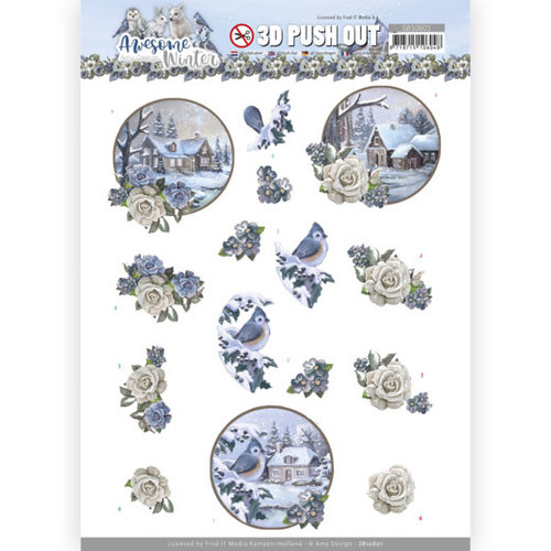 Amy Design SB10601 - Uitdrukvel - Amy  Design - Awesome Winter - Winter Village