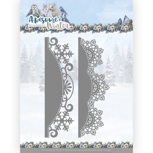 Amy Design ADD10255 - Mal - Amy Design - Awesome Winter - Winter Lace Border