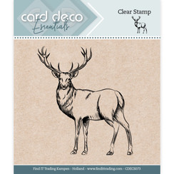 CDECS073 - Card Deco Essentials - Clear Stamps - Deer