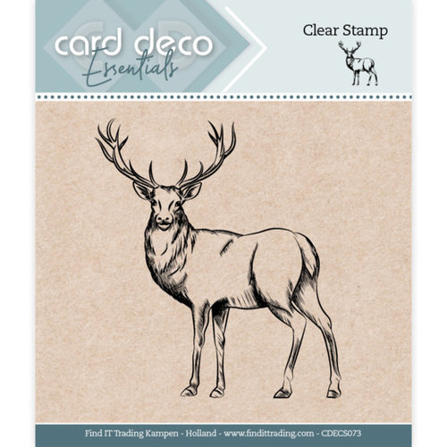 Card Deco CDECS073 - Card Deco Essentials - Clear Stamps - Deer