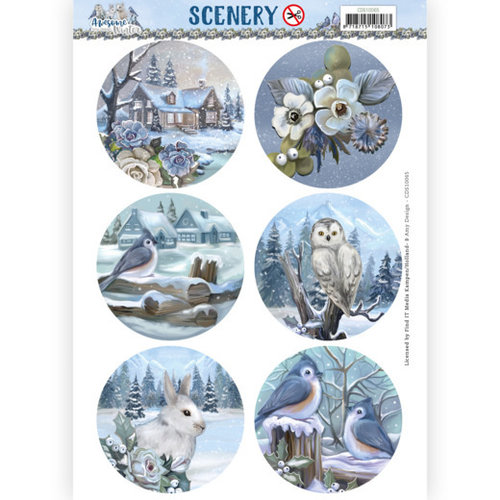 Amy Design CDS10065 - Scenery - Amy Design - Awesome Winter  Cirkel