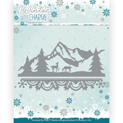 JAD10143 - Mal - Jeanines Art - Winter Charme - Landscape Border