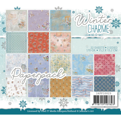 Jeanines Art JAPP10023 - Papierpak - Jeanines Art - Winter Charme