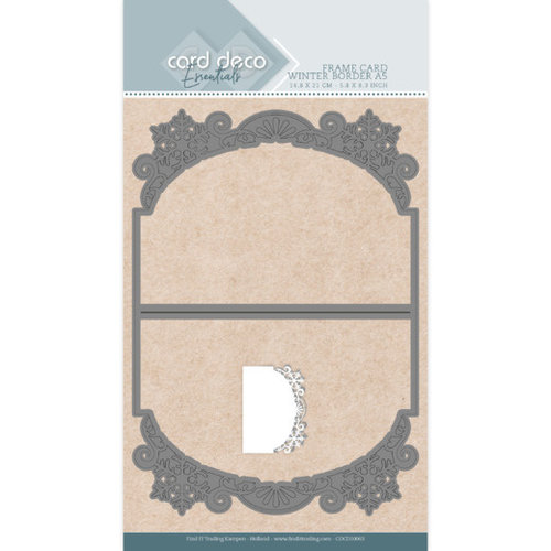 Card Deco CDCD10063 - Card Deco Essentials Frame Dies - Winter Border A5