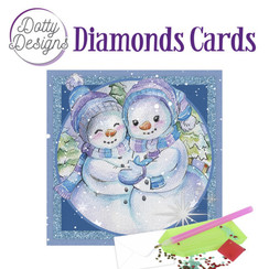 DDDC1061 - Dotty Designs Diamond Cards - Snowmen