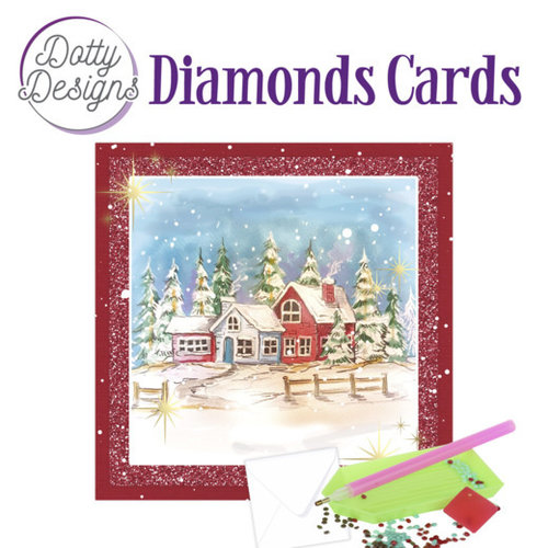 Dotty Designs DDDC1059 - Dotty Designs Diamond Cards - Winter Landscape