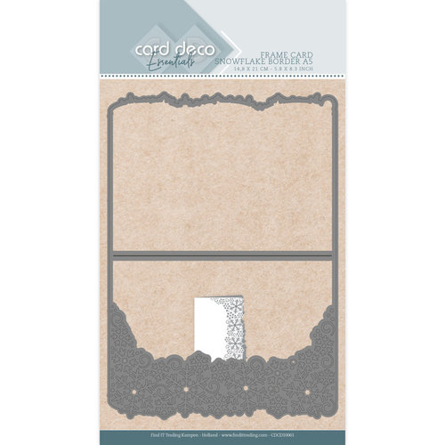 Card Deco CDCD10061 - Card Deco Essentials Frame Dies - Snowflake Border A5