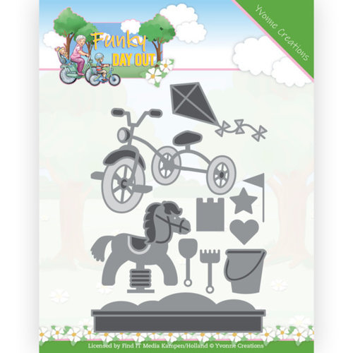 Yvonne Creations YCD10257 - Mal - Yvonne Creations - Funky Day Out - Playground