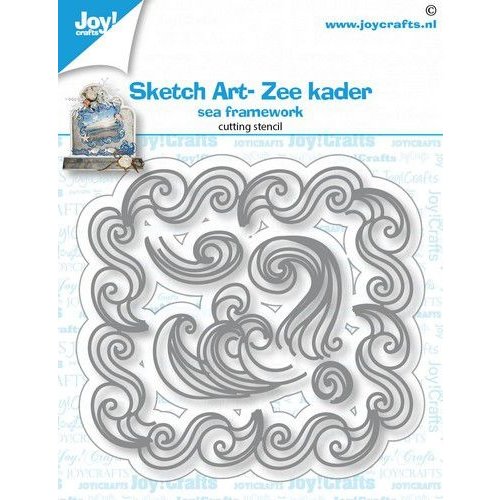 Joy!Crafts Joy! Crafts Stansmal- Zee kader 6002/1478 79x84 mm