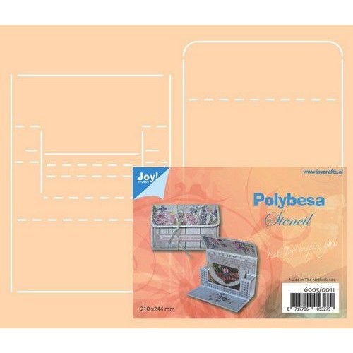 Joy!Crafts Joy! Crafts Polybesa stencil - Envelop voor kadokaart 6005/0011 A4