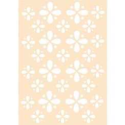 Joy! Crafts Polybesa embosstencil - Bloempatroon 6002/0622 A5