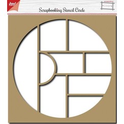 Joy! Crafts Scrapbooking Stencil Circle 6002/0857 30,5x30,5cm