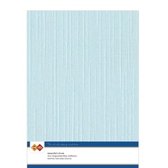 Linnen karton  - A4 - Babyblauw - Per 10 vel