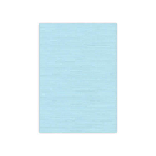 Linnen karton  - Vierkant - Babyblauw - Per 125 vel