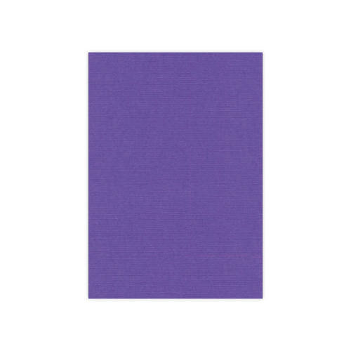 Linnen karton  - Vierkant - Violet - Per 125 vel