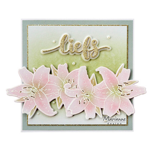 Marianne Design TC0890 - Tiny's Flowers - Lily