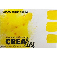 Crealies Pigment Colorzz poeder Warm geel CLPC02 15ml