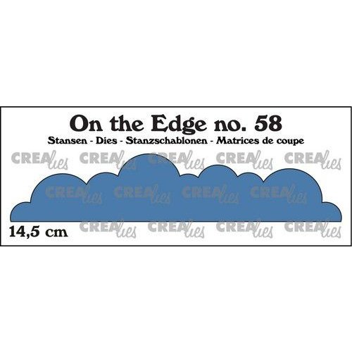Crealies Crealies On the Edge die stans no. 58 CLOTE58 14,5cm