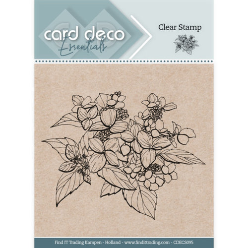 Yvonne Creations CDECS095 - Card Deco Essentials Clear Stamps - Hydrangea