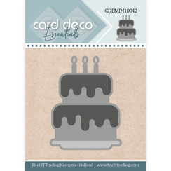 CDEMIN10042 - Card Deco Essentials - Mini Dies - 42 - Cake