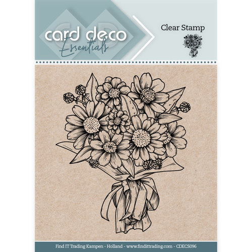 Yvonne Creations CDECS096 - Card Deco Essentials Clear Stamps - Bouquet