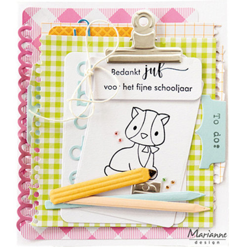 Marianne Design CS1096 - Juffen en Meesters