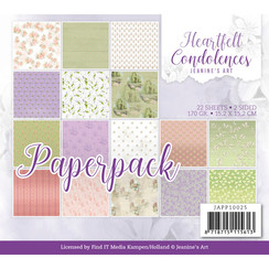 JAPP10025 - Papierpak - Jeanines Art - Heartfelt Condolences