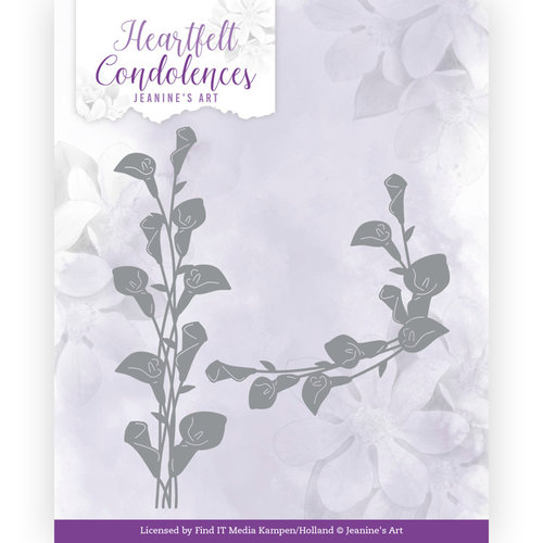 Jeanines Art JAD10153 - Mal - Amy Design - Jeanines Art - Heartfelt Condolences - Calla