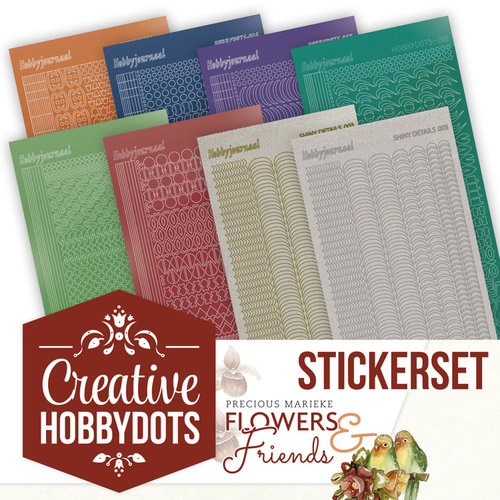 Precious Marieke CHSTS026 - Creative Hobbydots Stickerset 26