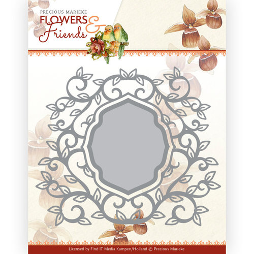 Precious Marieke PM10229 - Mal - Precious Marieke - Flowers and Friends - Circle of Leaves