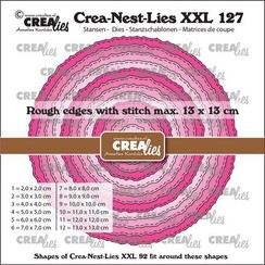 Crealies Crea-nest-dies XXL Circles CLNestXXL127 13x13cm