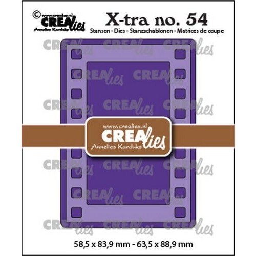 Crealies Crealies Xtra no. 54 ATC Filmstrip CLXtra54 63,5x88,9mm