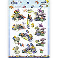 Amy Design CD11811 - 10 stuks knipvel - Amy Design - Ocean Wonders - Coral Reef