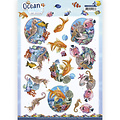 Amy Design CD11810 - 10 stuks knipvel - Amy Design - Ocean Wonders - Seahorse