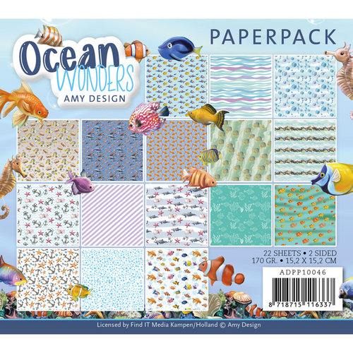 Amy Design ADPP10046 - Papierpak - Amy Design – Ocean Wonders