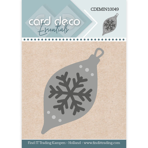 Card Deco CDEMIN10049 - Card Deco Essentials - Mini Mal - 49 - Christmas Bauble