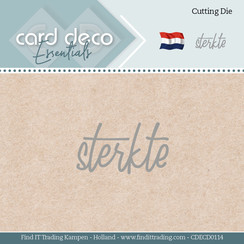 CDECD0114 - Card Deco Essentials - Mal - Sterkte