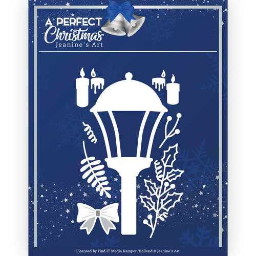 Jeanines Art JAD10158 - Mal - Jeanines Art - A Perfect Christmas - Vintage Street Light