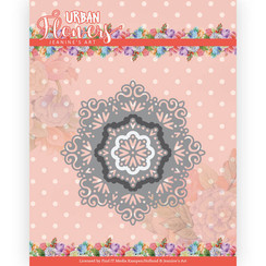 JAD10165 - Mal - Jeanines Art - Urban Flowers - Urban Doily