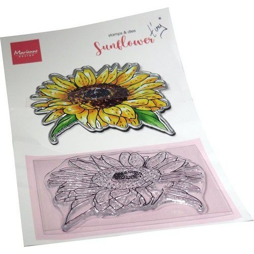 Marianne Design TC0903 - Tinys Flowers - Zonnebloem