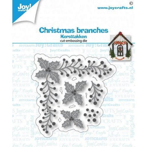 Joy!Crafts Joy! Crafts Stansmal - Kersthoek 52x55 mm