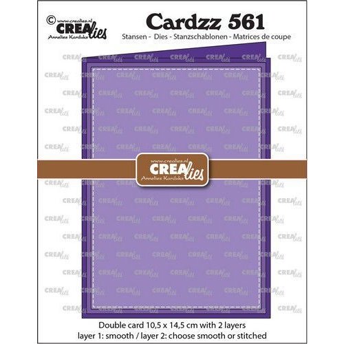 Crealies Crealies Cardzz Dubbele kaart 10,5x14,5 cm CLCZ561 14,5x21cm