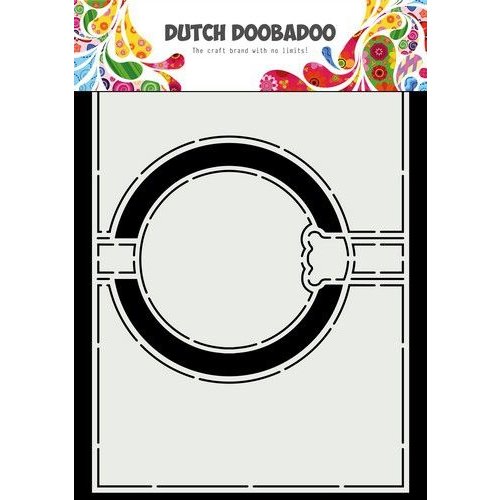 Dutch Doobadoo Dutch Doobadoo Card Art Kerstbal 470.784.146 22x15 cm