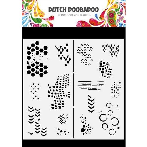 Dutch Doobadoo Dutch Doobadoo Mask Art Slimline Grunge patroon 470.784.148