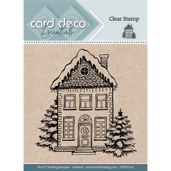 CDECS114 - Card Deco Essentials Clear Stamps - Christmas House