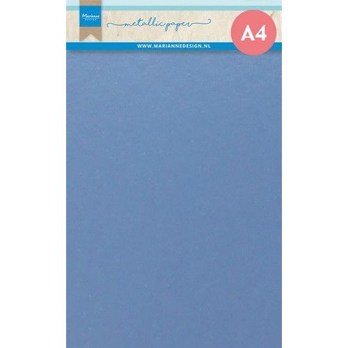 Marianne Design CA3176 - Metallic paper, Light Blue