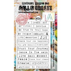 AALL & Create Stamp Power of the Word AALL-TP-754 15x10cm