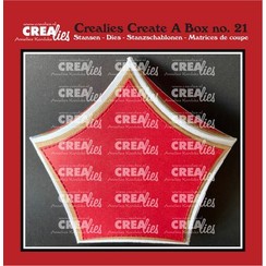 Crealies Create A Box no. 21 CCAB21 12x12x2,3cm