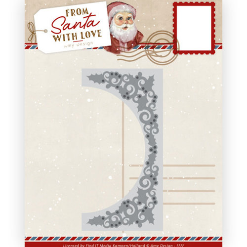 Amy Design ADD10280 - Mal - Amy Design – From Santa with love - Holly Border